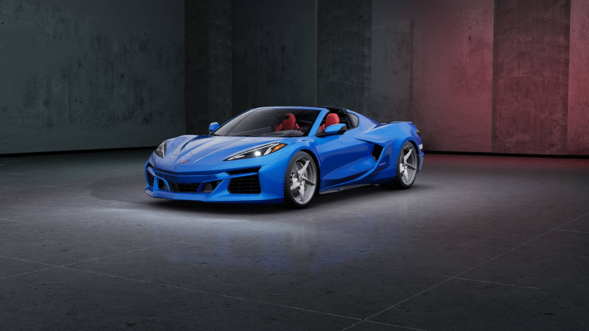 Riptide Blue Metallic 2024+ Chevrolet Corvette ERay Pictures 2024